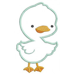 Stickmuster - Bauernhof - Ente Appli